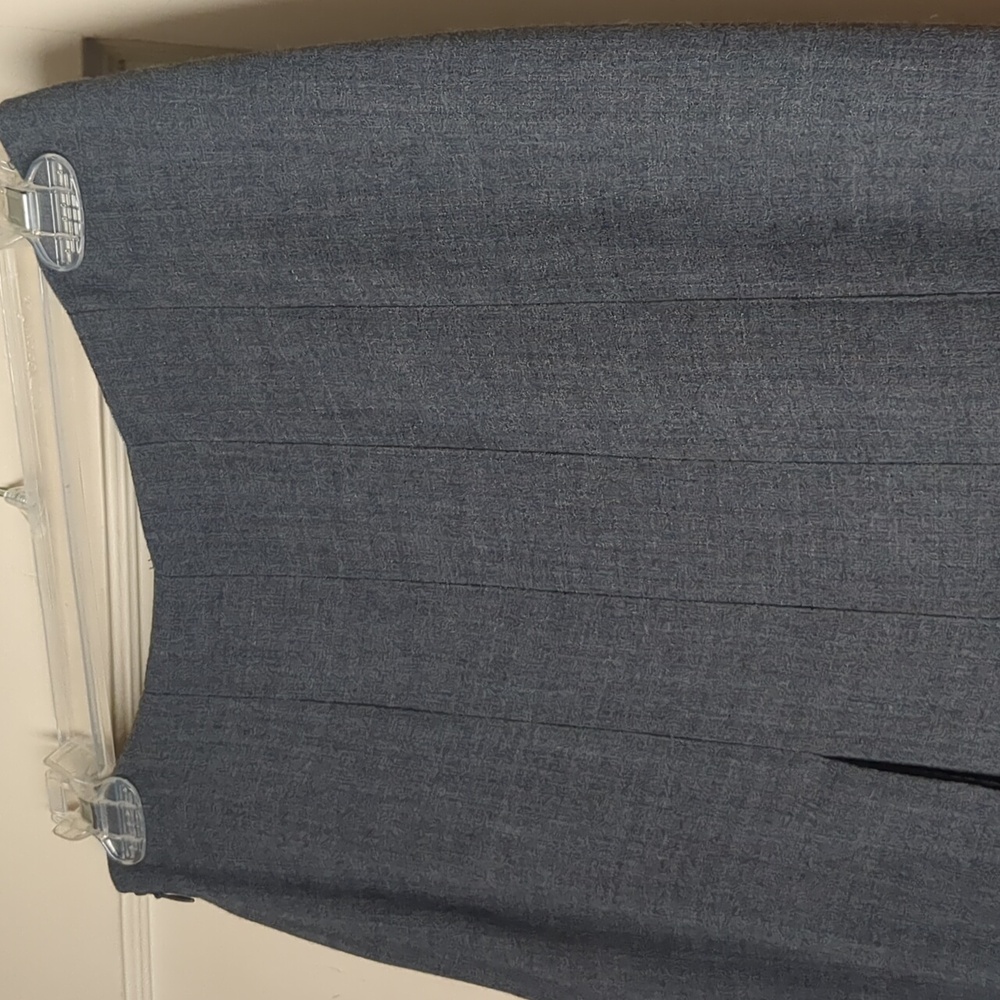 Jôn Wool Charcoal Pleated Skirt